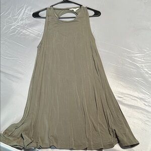 American Eagle Outfitters Olive Green Dress